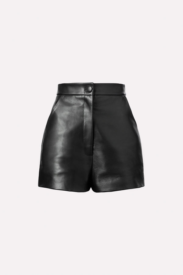 LEATHER SHORT PANTS